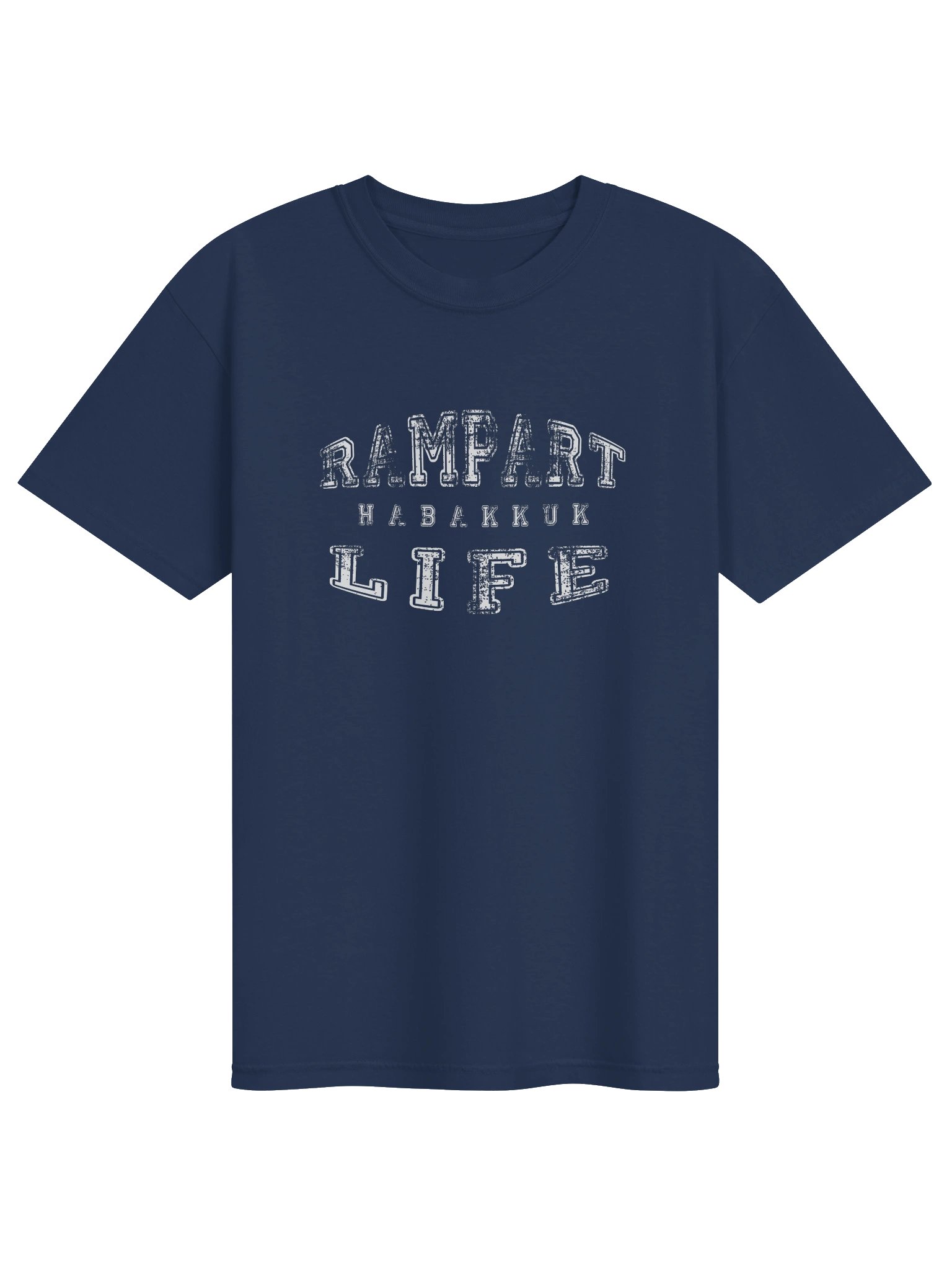 HABAKKUK Rampart Life - Unisex Tee (White Logo) product image (1)