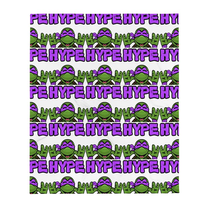 Donnie Hype Throw Blanket product image (1)