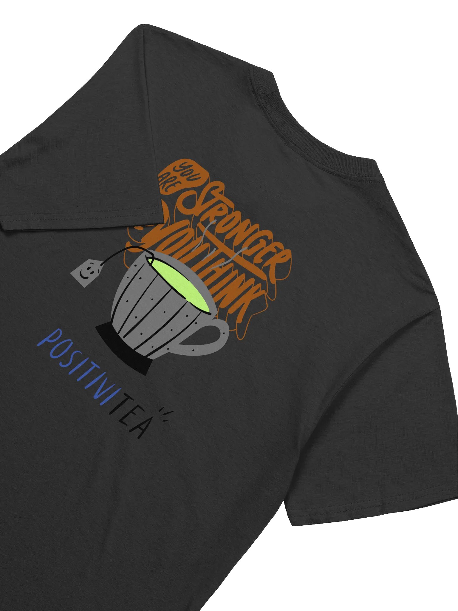 Stronger Positivity Illustrated T-Shirt product image (57)
