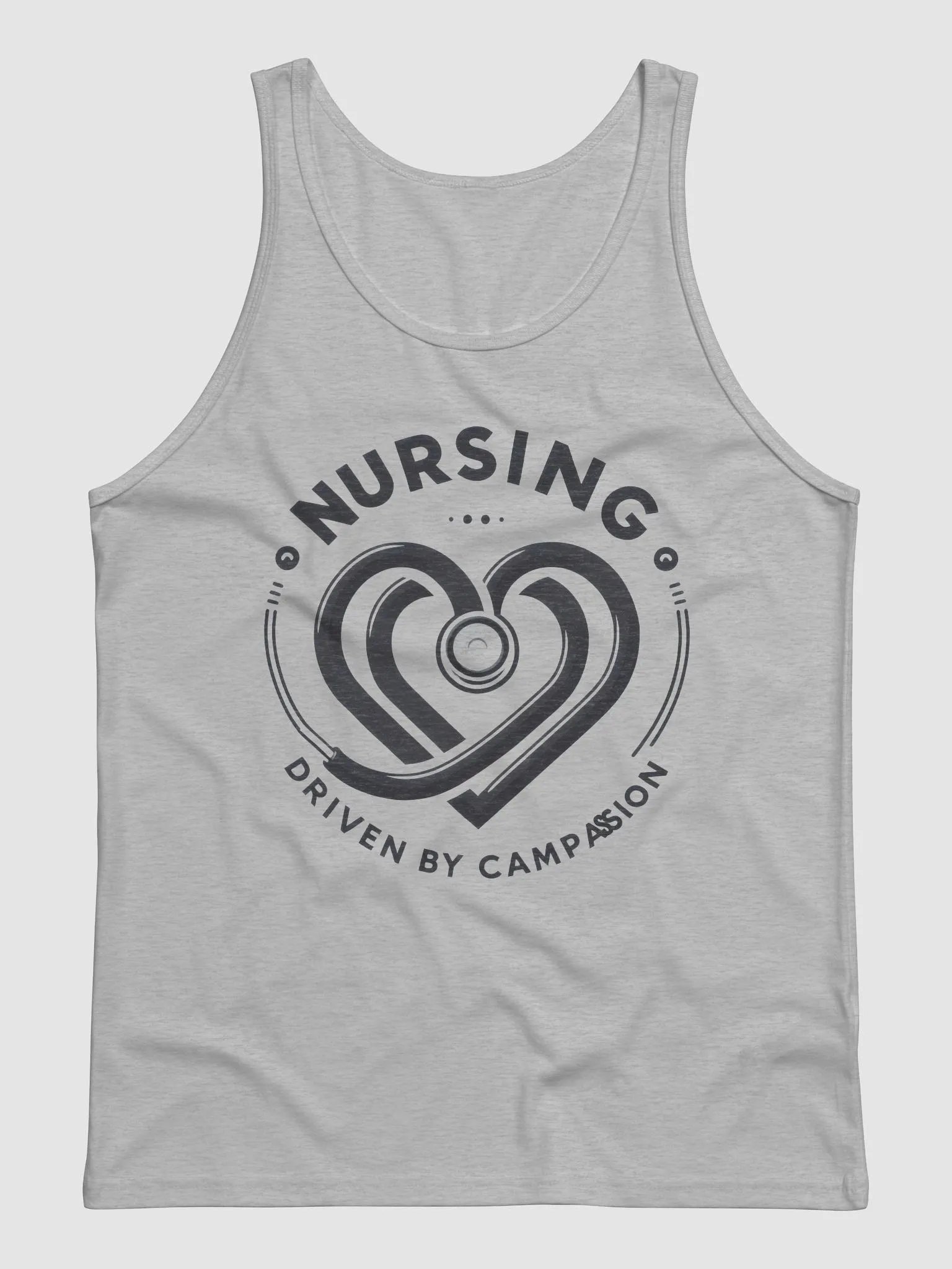 Compassionate Heart Nursing Tank product image (3)