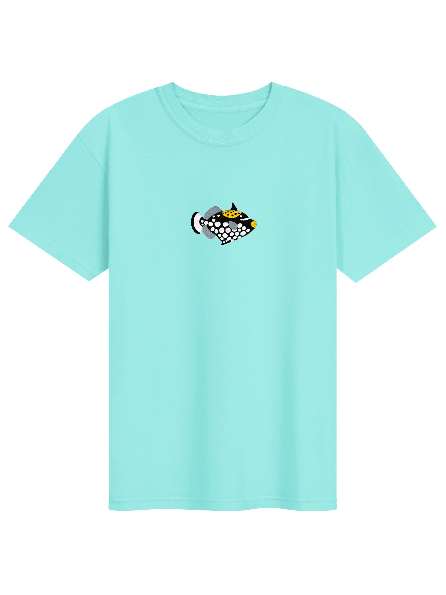 Clown Triggerfish Premium T-Shirt (Embroidered) for Reef and Marine Aquarium Lovers product image (5)