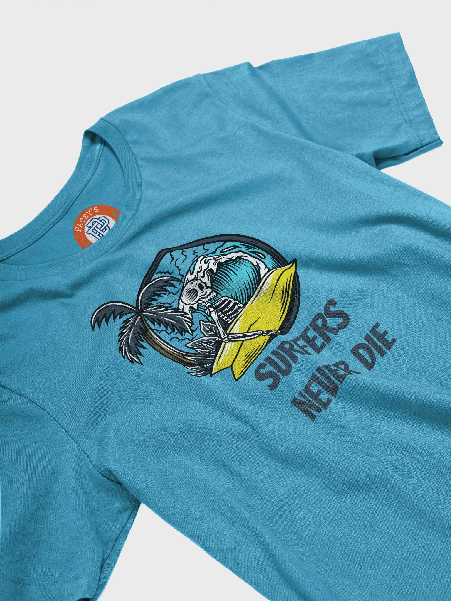 Surfers Never Die Unisex T-Shirt product image (3)