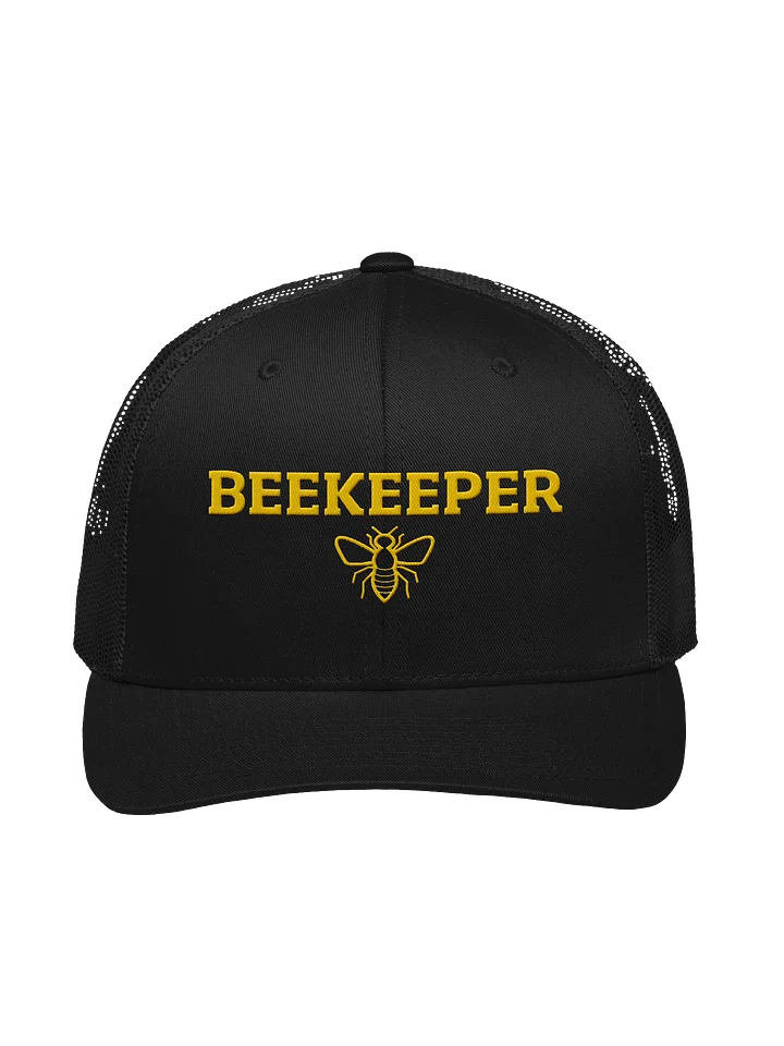 Beekeeper Embroidered Trucker Hat, Save The Bees Hat, Beekeeping Cap, Beekeeper Gift, Honey Bee Lover Gift, Bee Keeper Embroidered Cap product image (7)