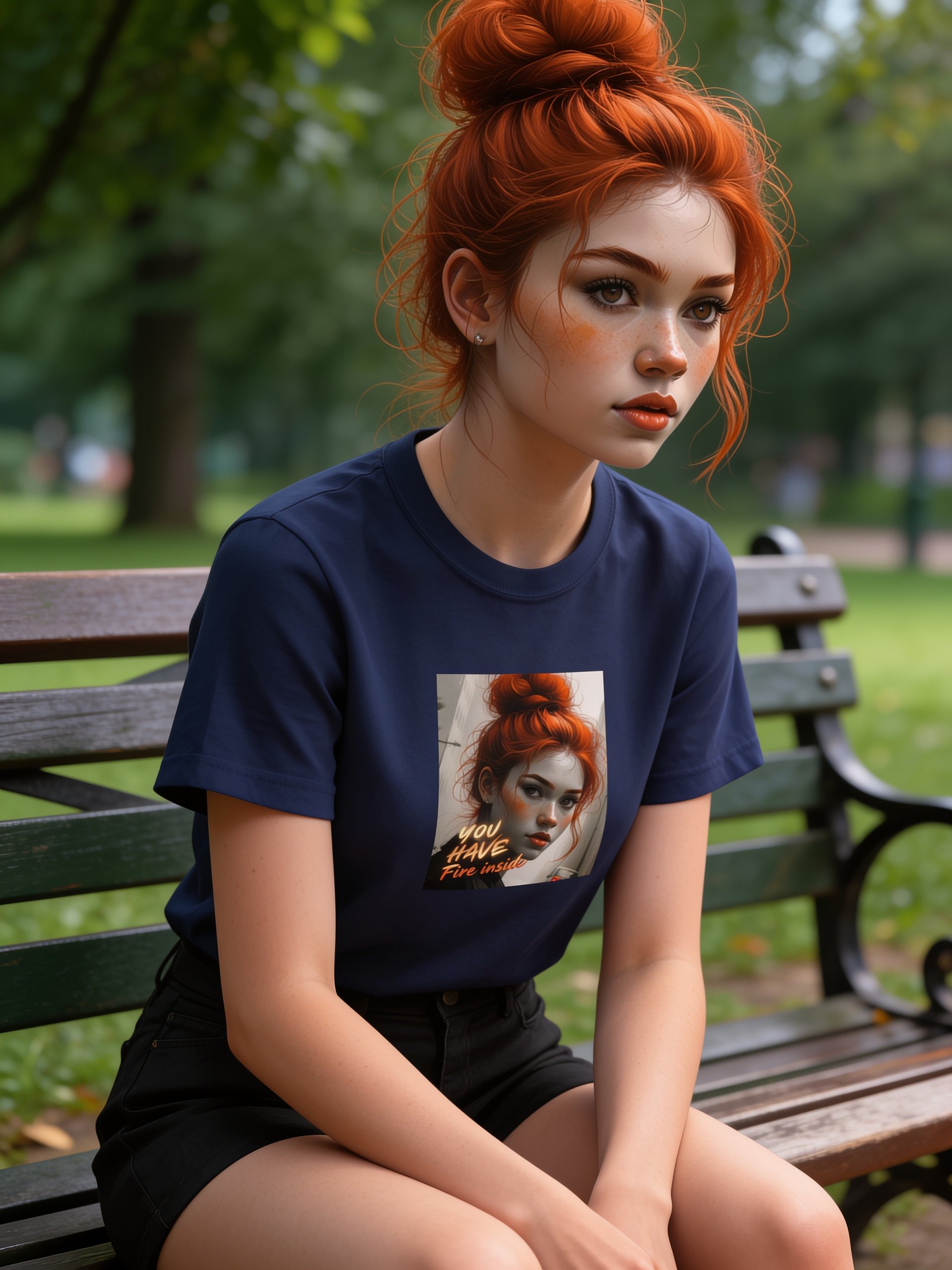 Mind Matter- You Have Fire Inside - Gildan Women's Basic Tee- Softstyle product image (1)