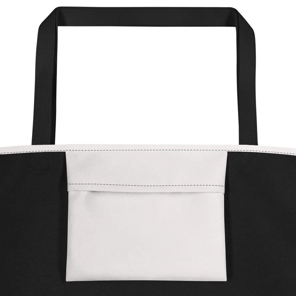 Large Tote Bag w/ Pocket LTFB0124 product image (2)