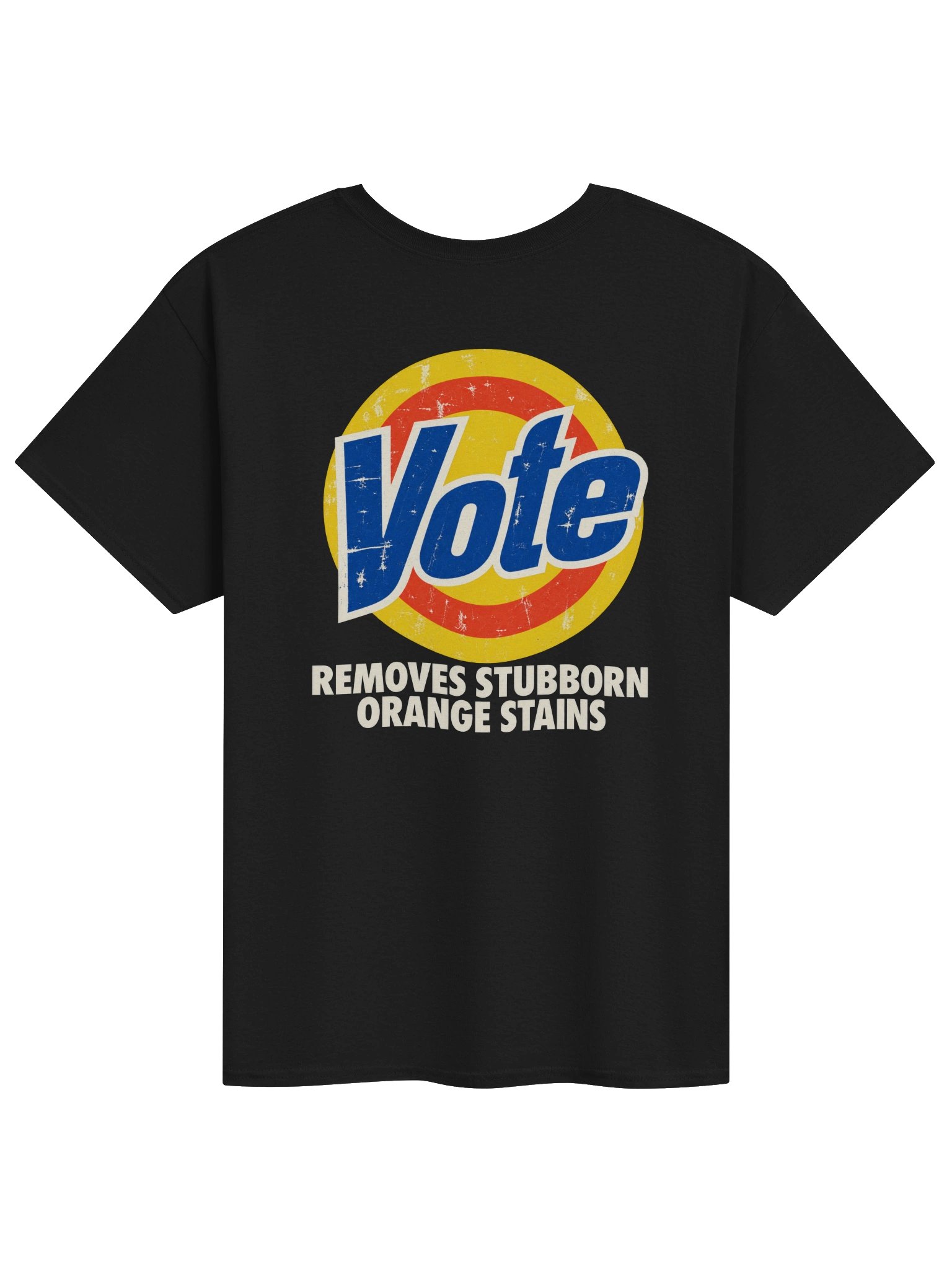 Vote Removes Stubborn Orange Stains – Vintage Political Unisex T-Shirt product image (1)