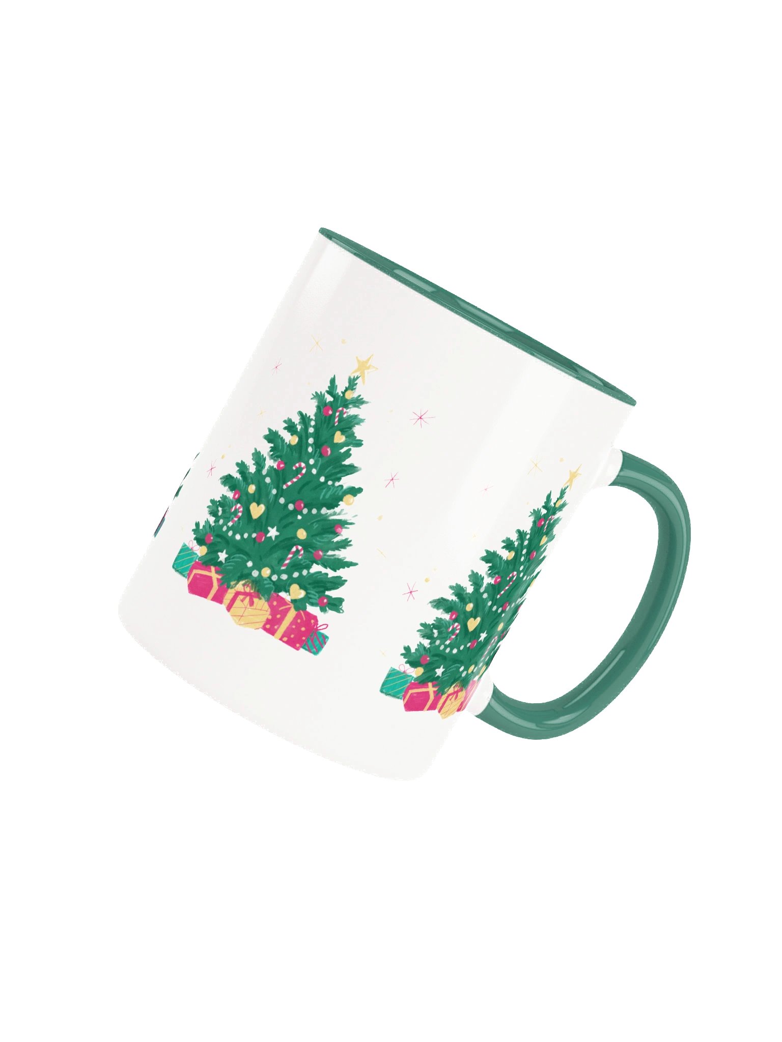 Festive Trees Ceramic Mug product image (4)