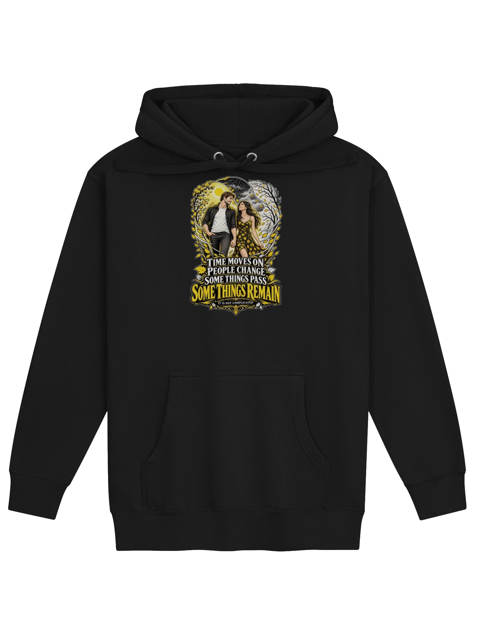 Some Things Remain | It Is Not Complicated Premium Hoodie product image (1)