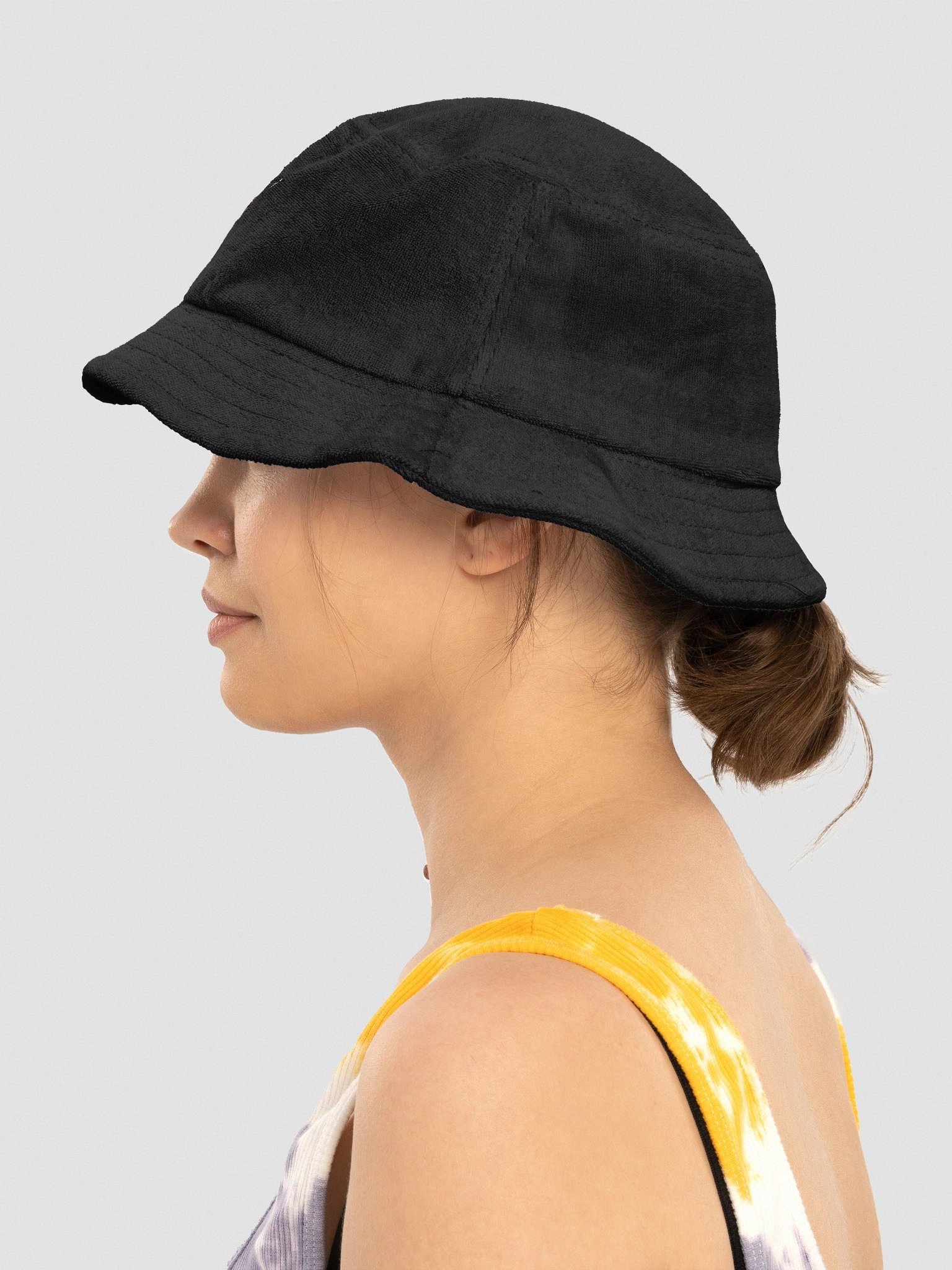 Vibrant Red Crab Terry Bucket Hat product image (25)