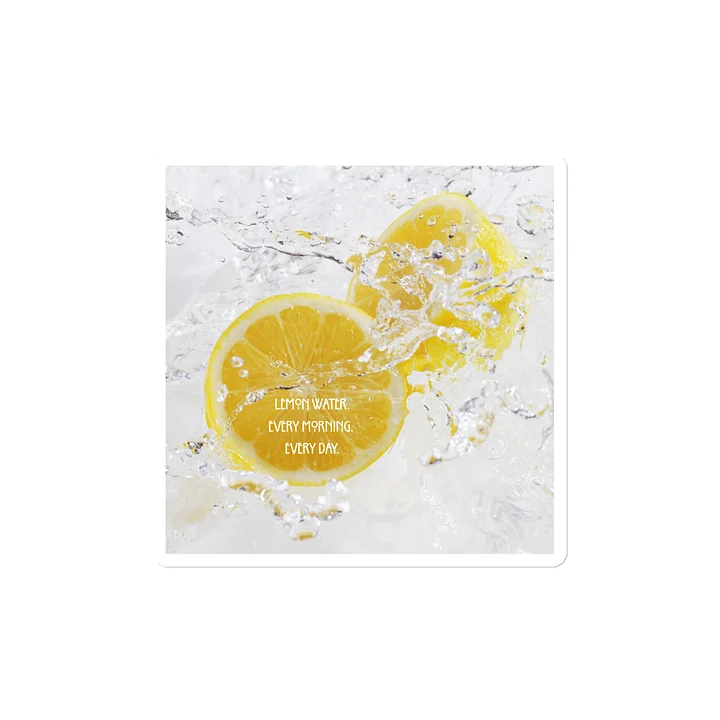 Lemon Water- Every morning. Every day- Magnet product image (2)