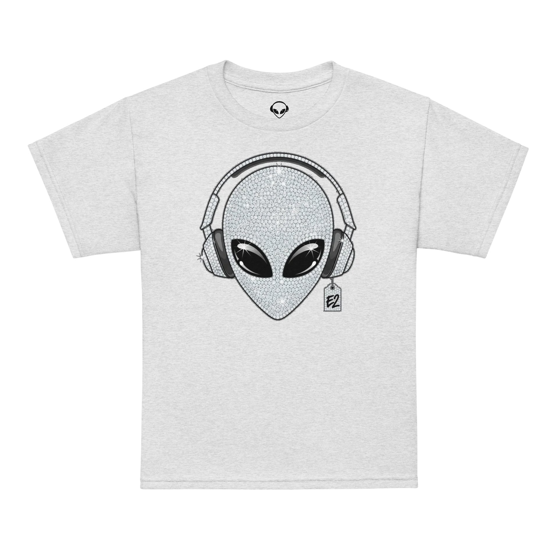 Kids Diamonds e² Alien Logo Printed Tee product image (72)