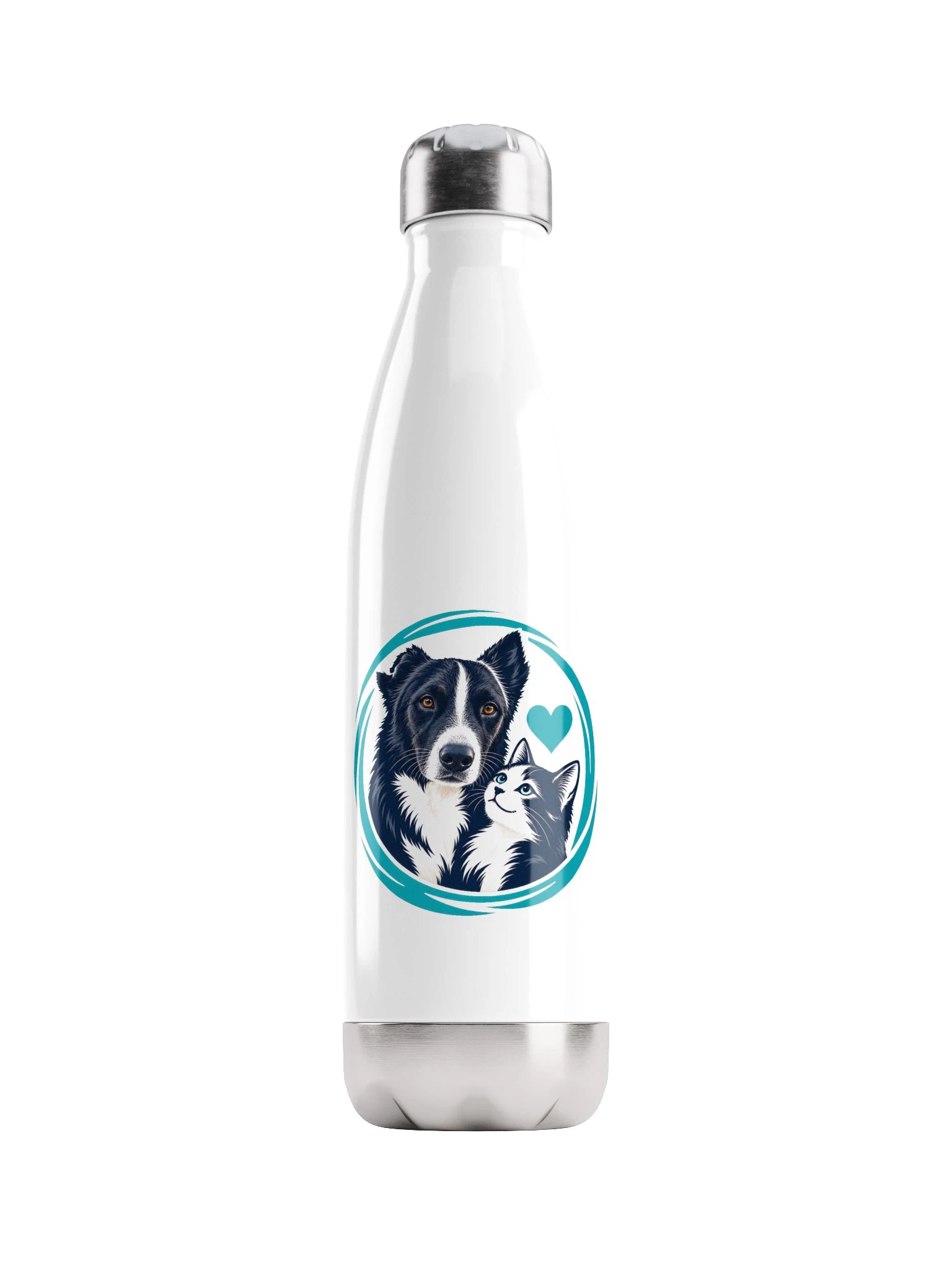 Action Animals Serbia Edelstahlflasche product image (1)