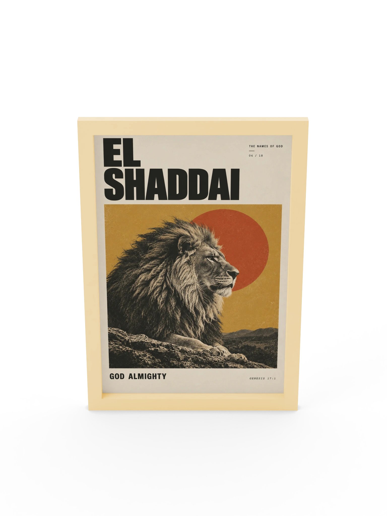 El Shaddai | Names of God Framed Print product image (9)