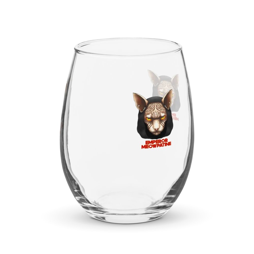 Emperor Meowpatine Wine Glass product image (1)