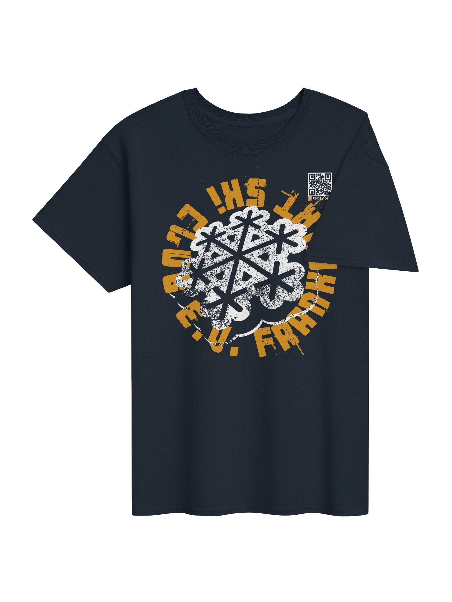 FSC Distressed Flake Tee (front print) product image (8)