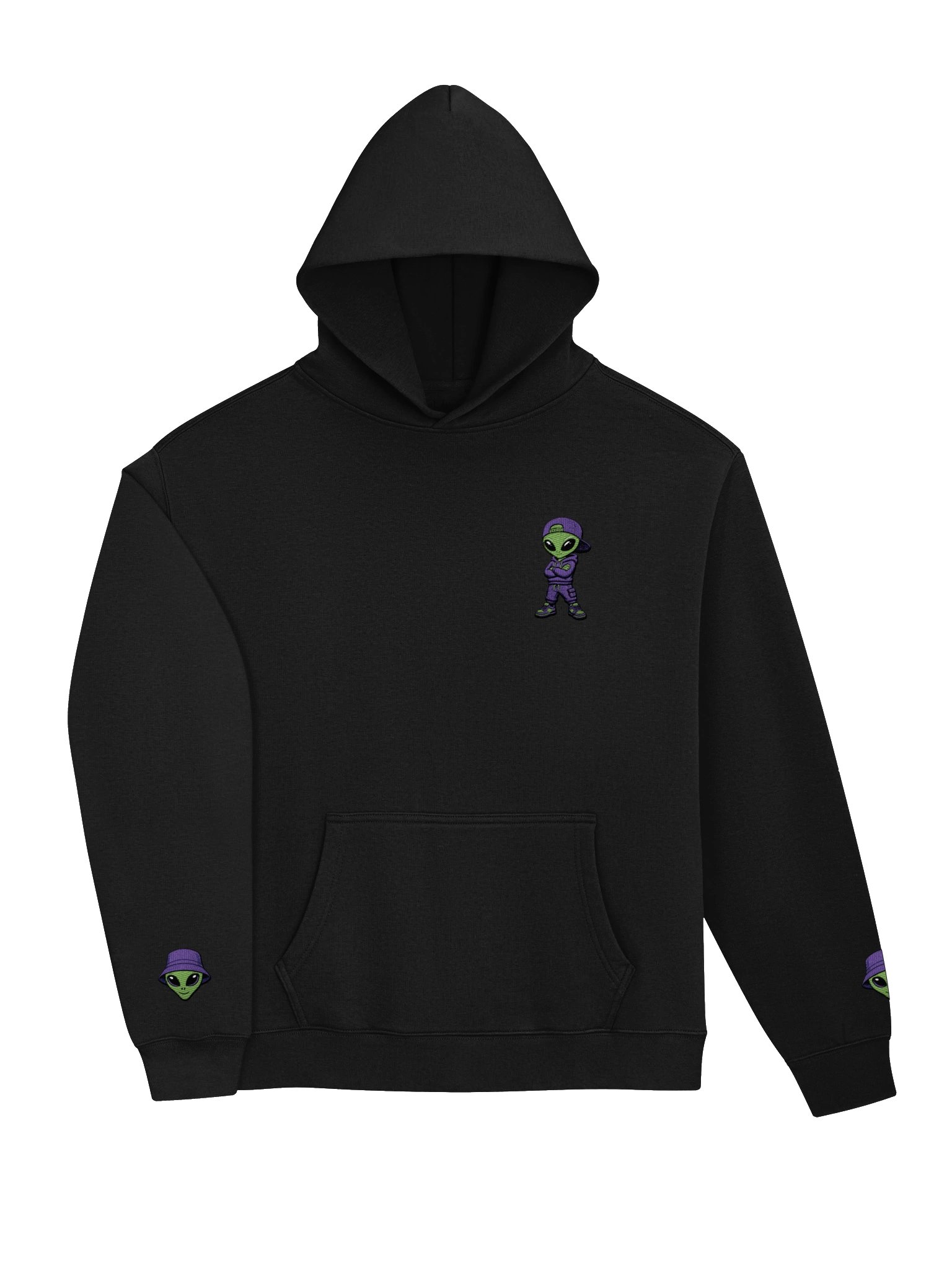 Alien Cap Boy Purp Hoodie product image (3)