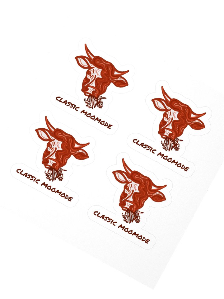 Classic MooMode - Sticker (small) product image (2)