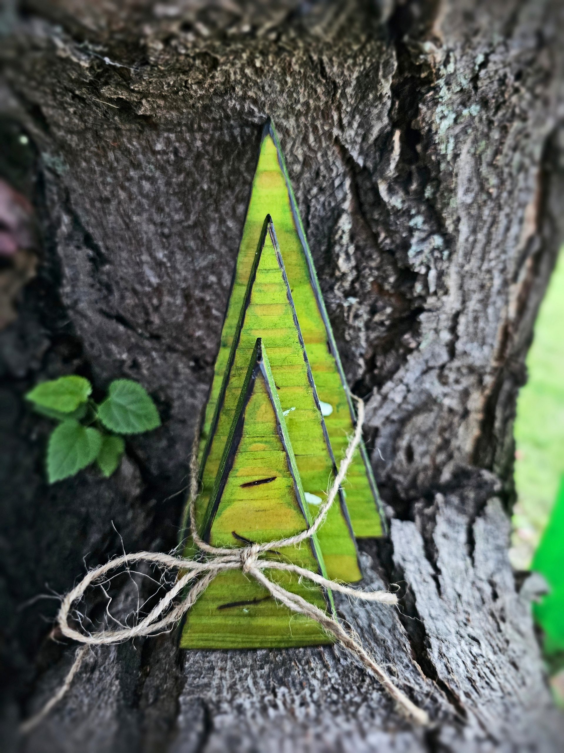 Rustic Christmas Trees (Set of 3) product image (1)