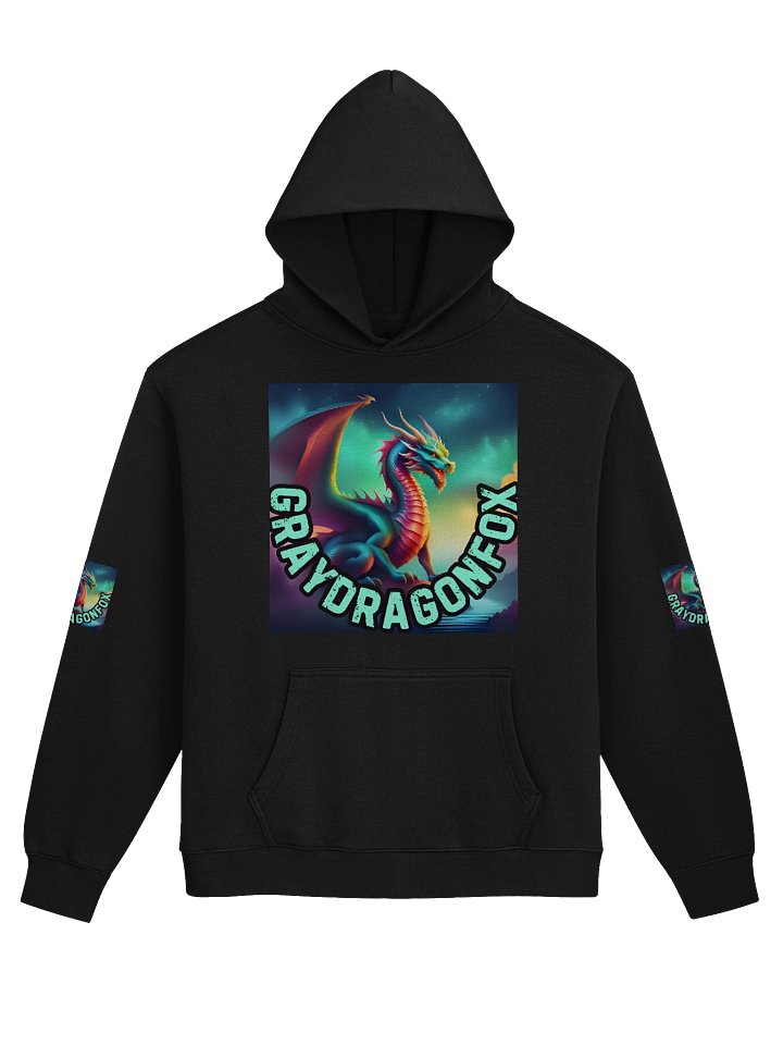 Graydragonfox "Squeeks Original" Decked Out Quad Logo Hoodie product image (1)