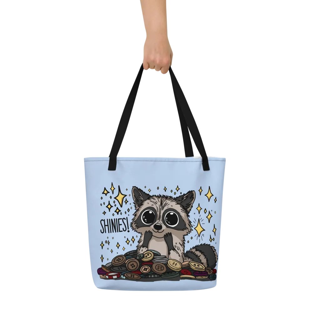 Trash Panda's Treasure Tote Bag product image (6)