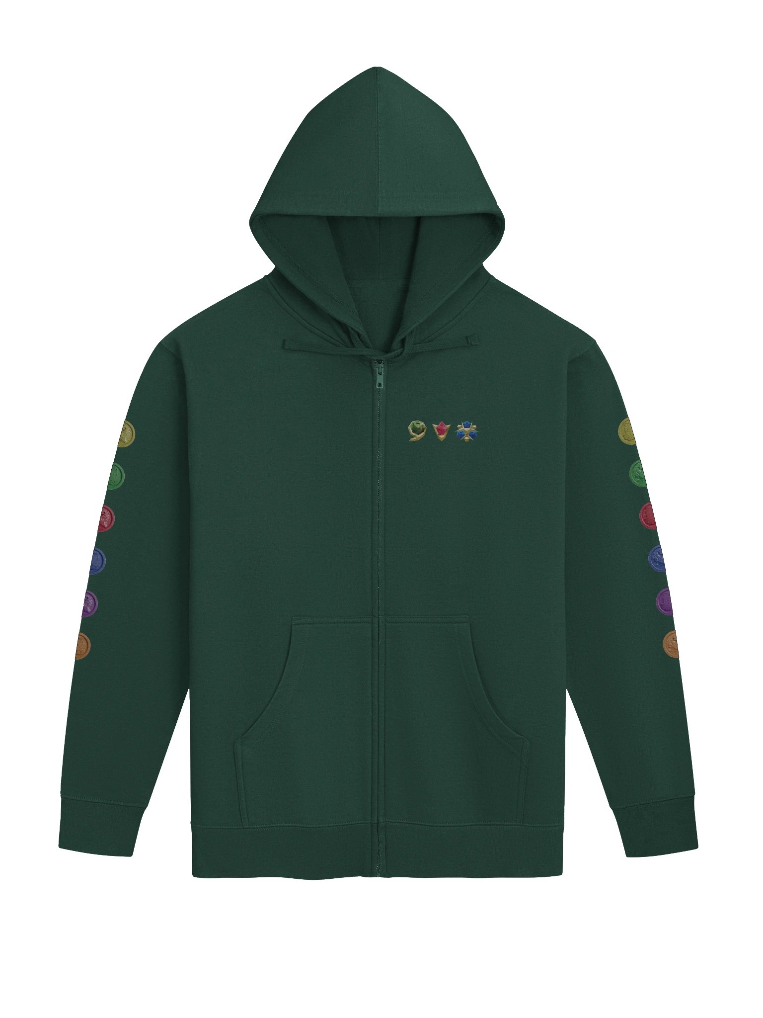 Hero of Time - Independent Trading Co. Fleece Zip Up Hoodie product image (13)