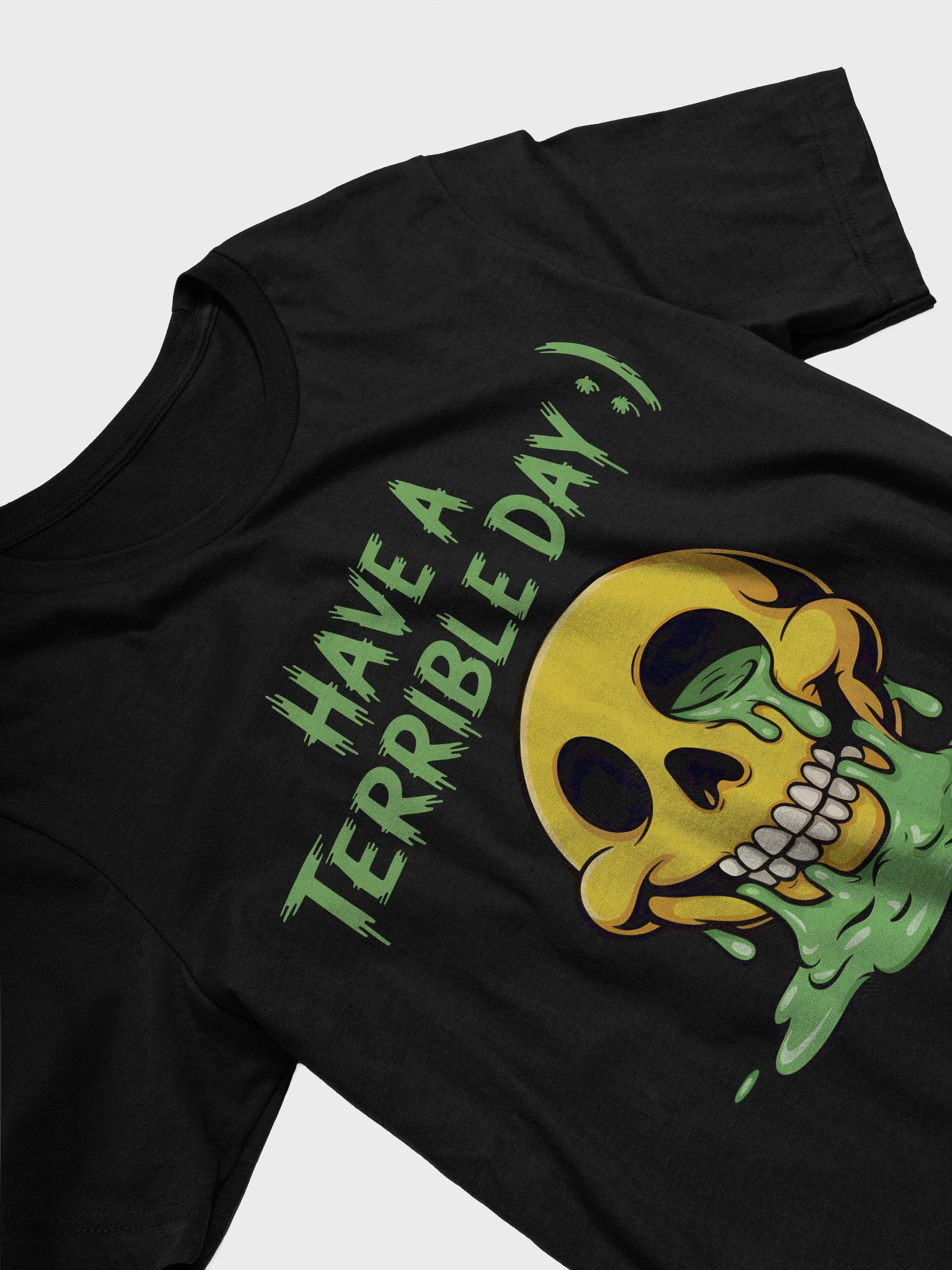 Terrible Day Skull Super-Soft Tee product image (3)