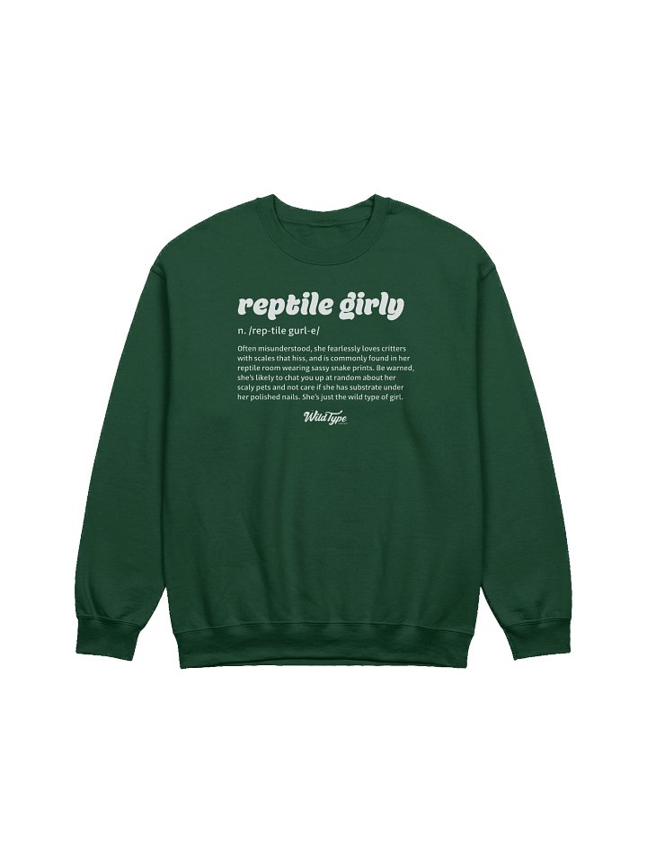 Reptile Girly sweater product image (1)