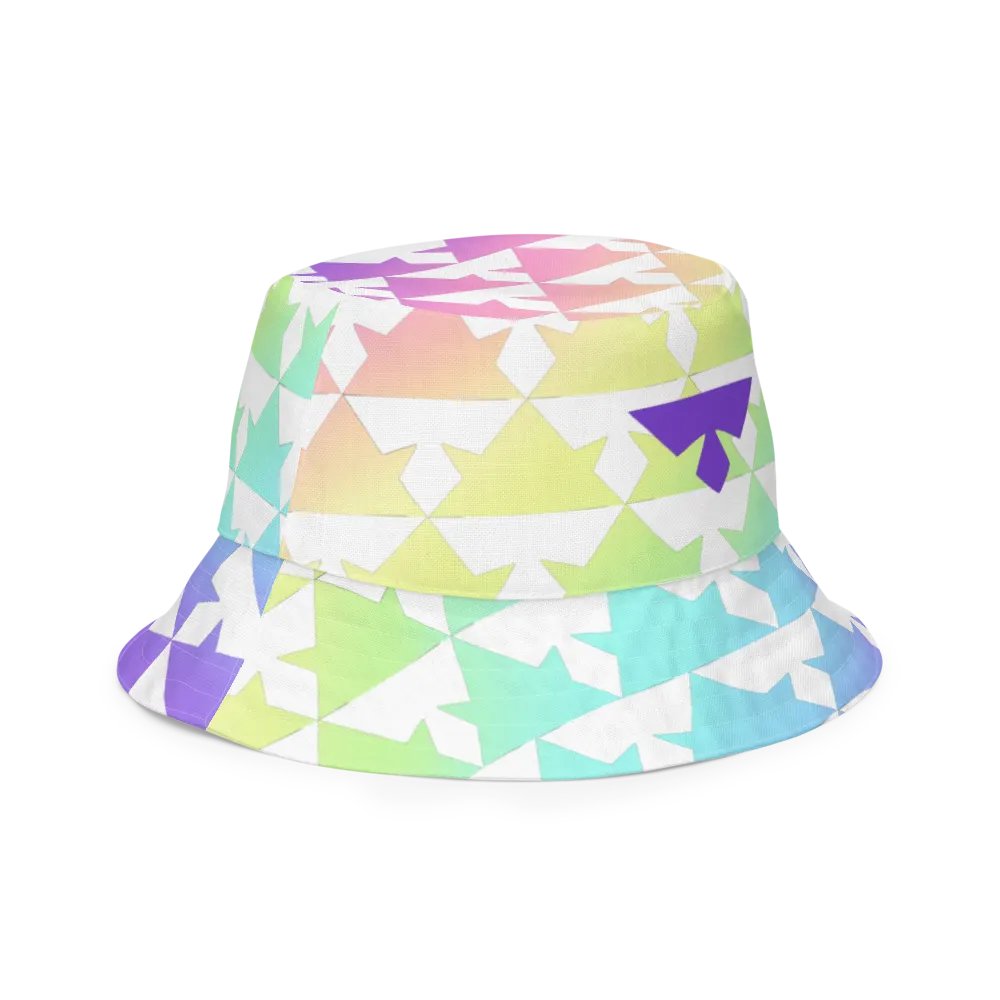 Rainbow Reversible Bucket Hat product image (11)