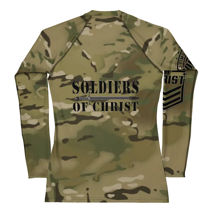Faithful Camo: Women's Rash Guard - Multicam product image (1)
