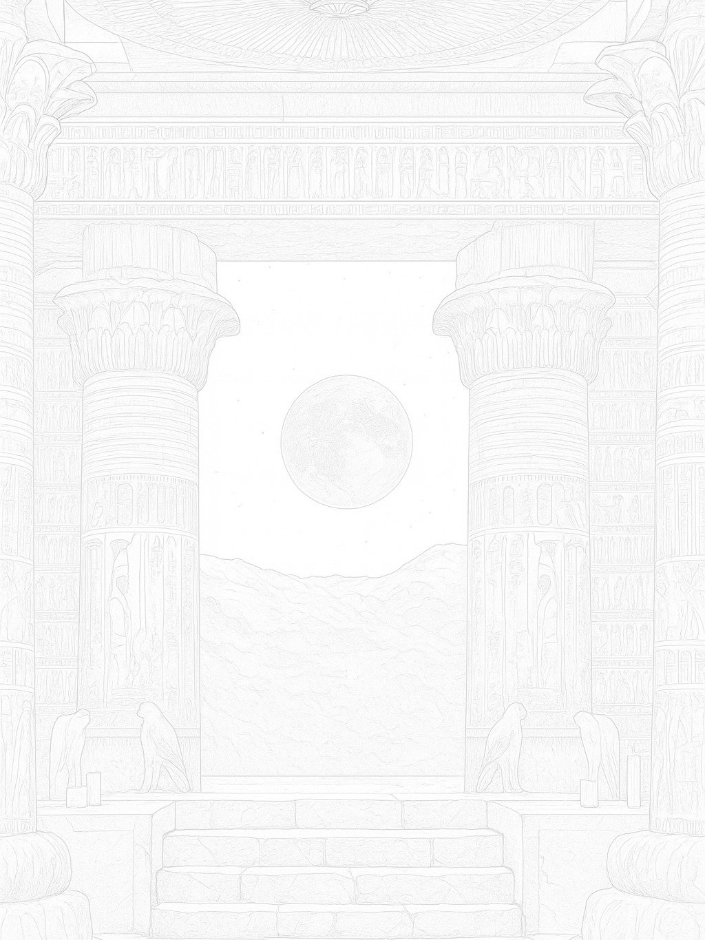 Journey to Ancient Egypt – A Magical Coloring Book for Adults Inspired by the Pharaohs’ Timeless World product image (3)