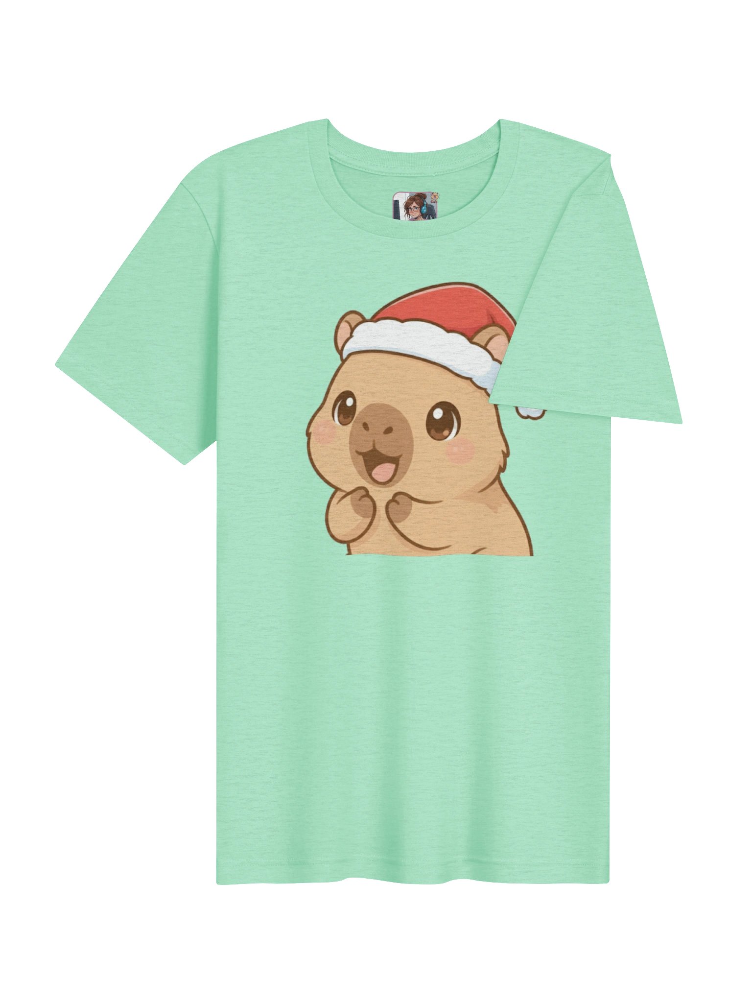 Santa Capy T-Shirt product image (4)