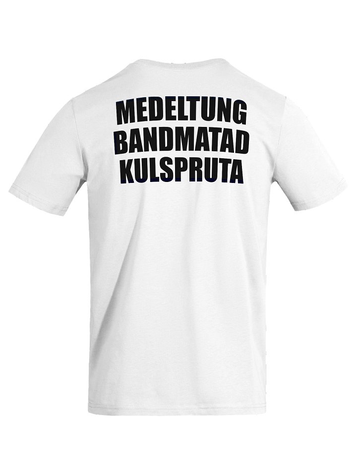Medeltung Bandmatad Kulspruta (Organic unisex T-shirt) product image (111)