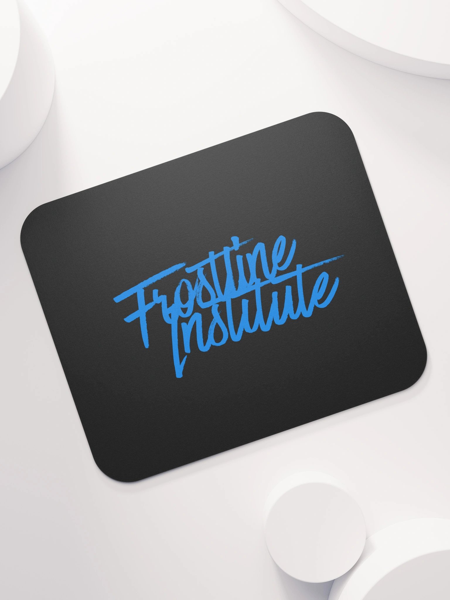 Frostline Logo Mouse Pad Black product image (7)