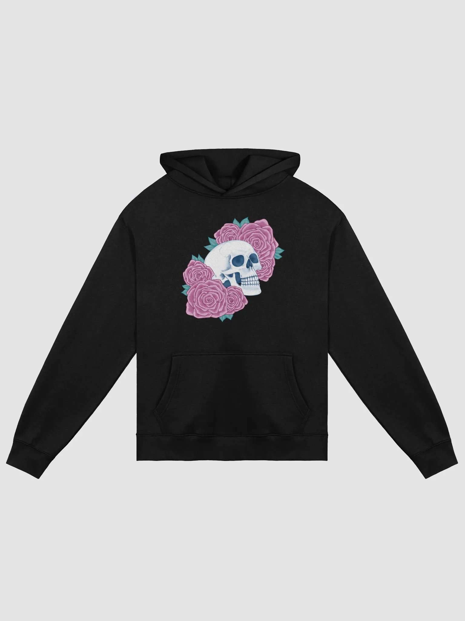 Floral Skull Oversized hoodie product image (1)