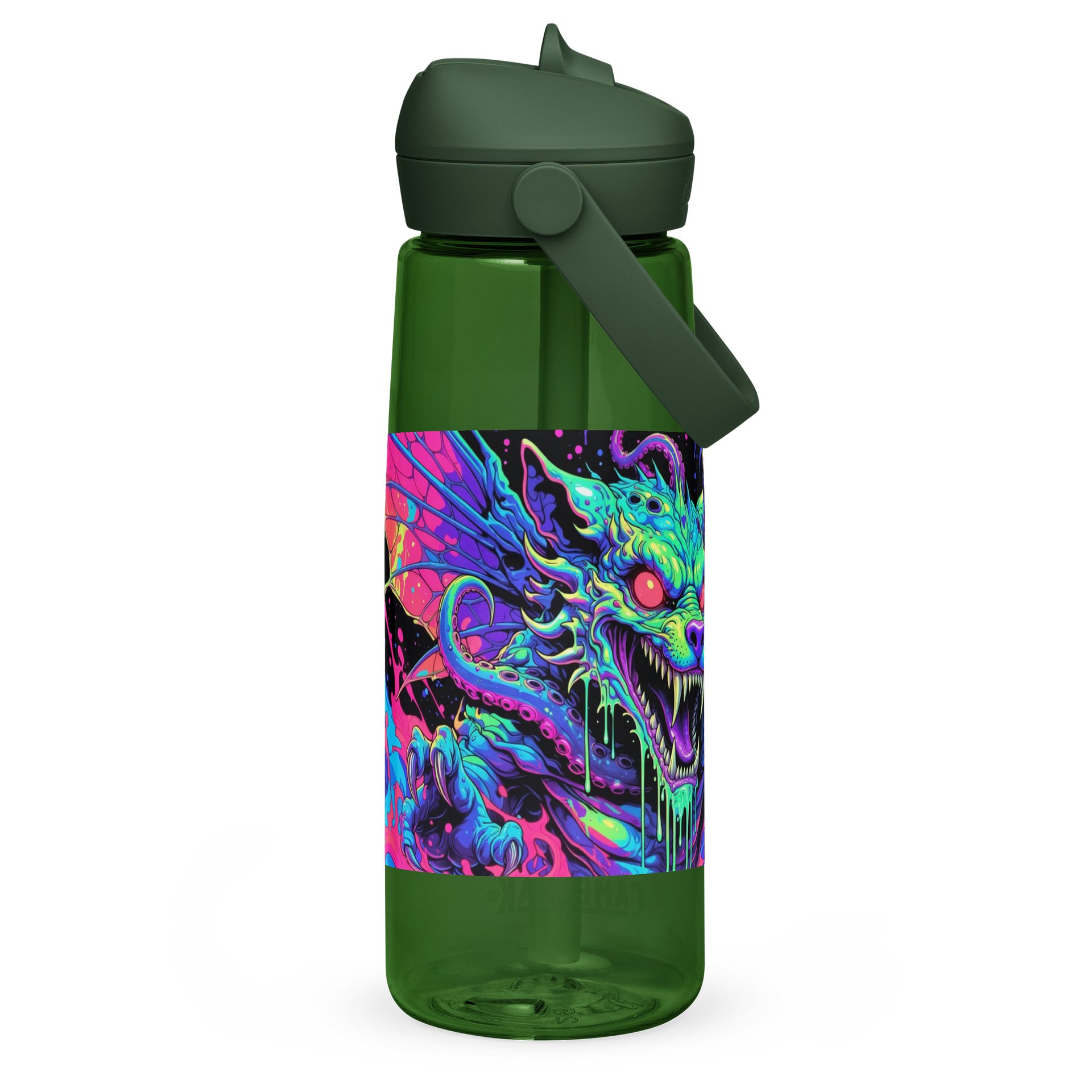 Psychedelic Dragon Creatures Art Print product image (2)