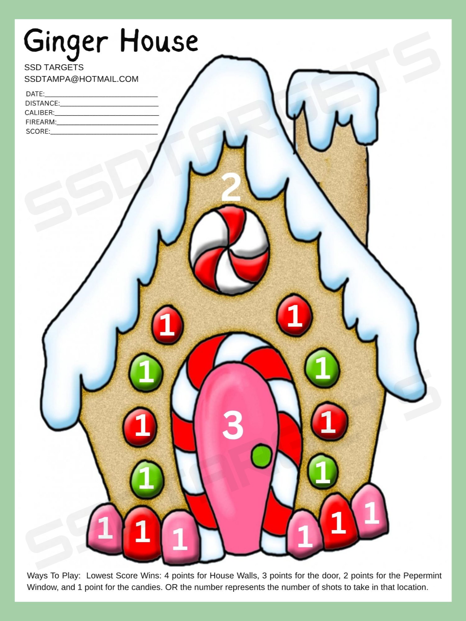Ginger House (Printable Download) product image (1)