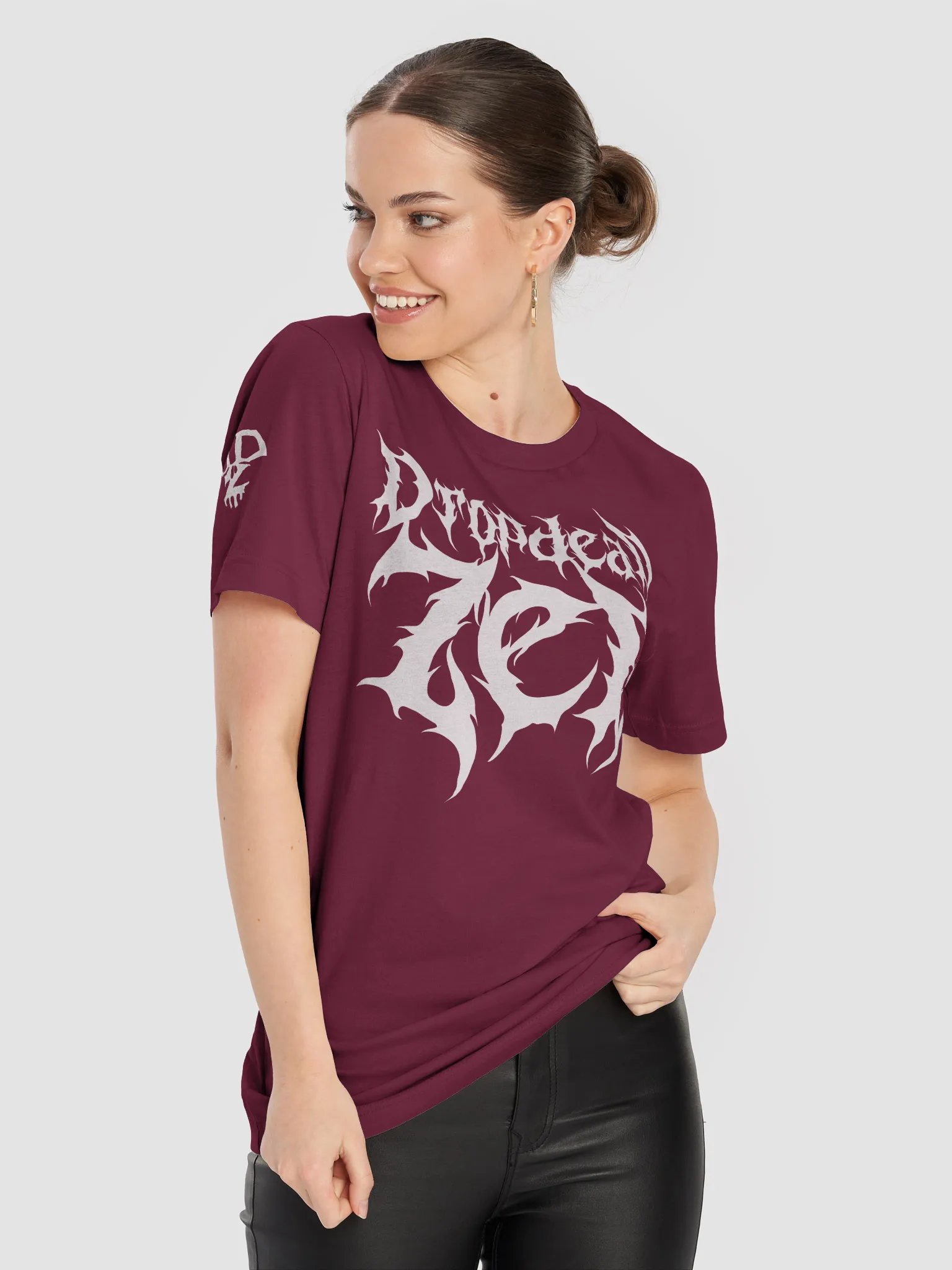 Drop Dead Zed - Metal Logo Shirt product image (8)