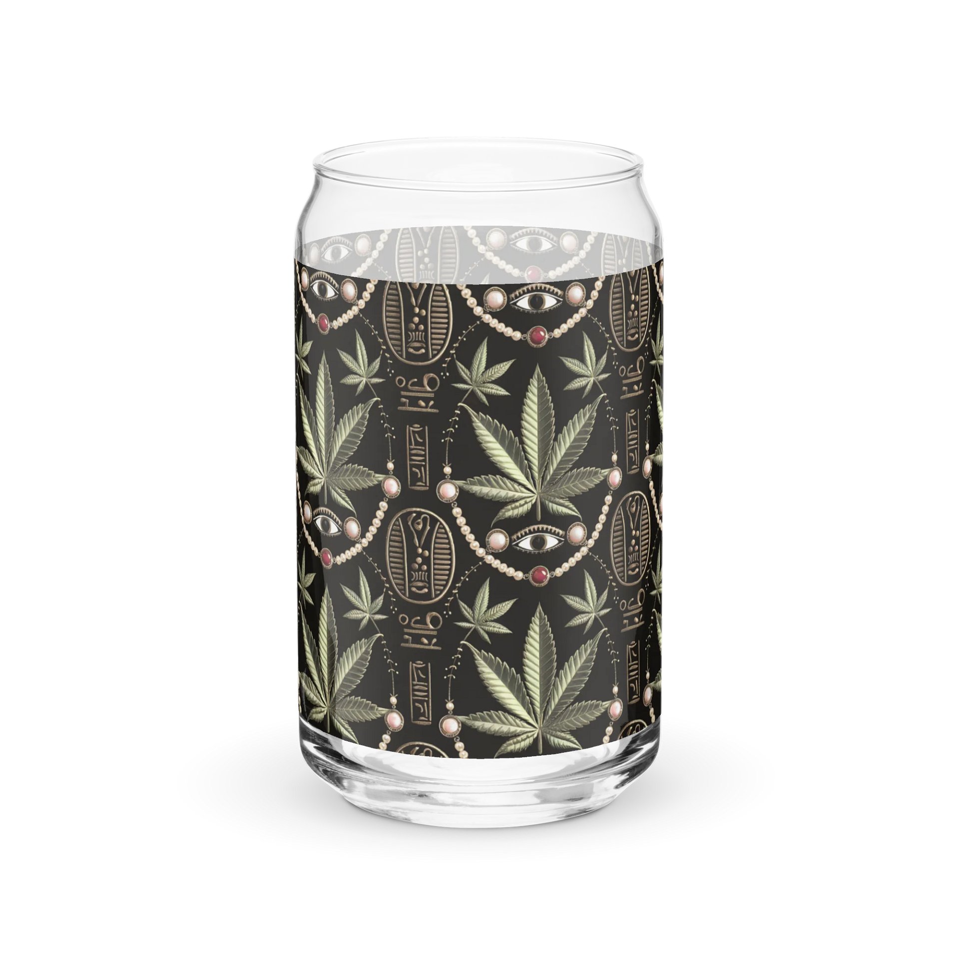 Cannabis - Kush of the Nile - Design | 16oz Can-Shaped Glass product image (4)