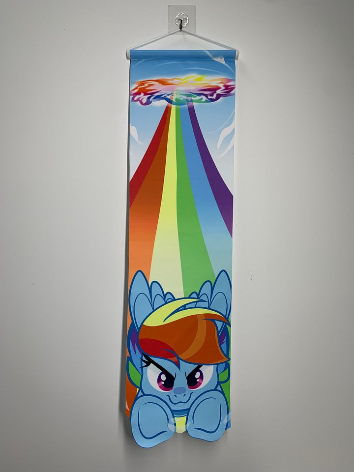 Rainbow Dash Pin Banner product image (1)
