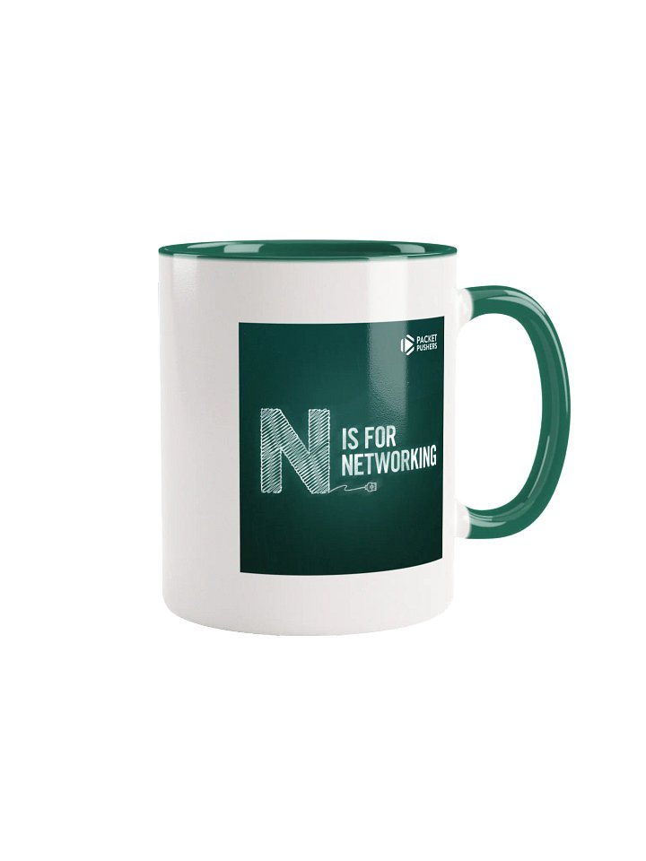 N is for Networking Ceramic Mug product image (1)