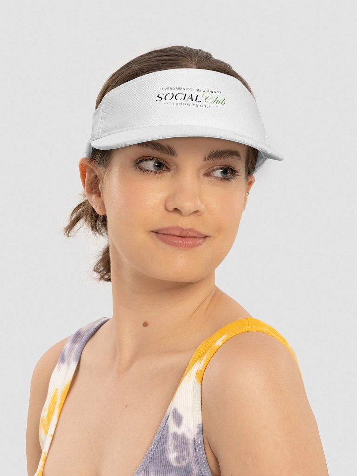 Social Club Visor | Sip Society product image (2)