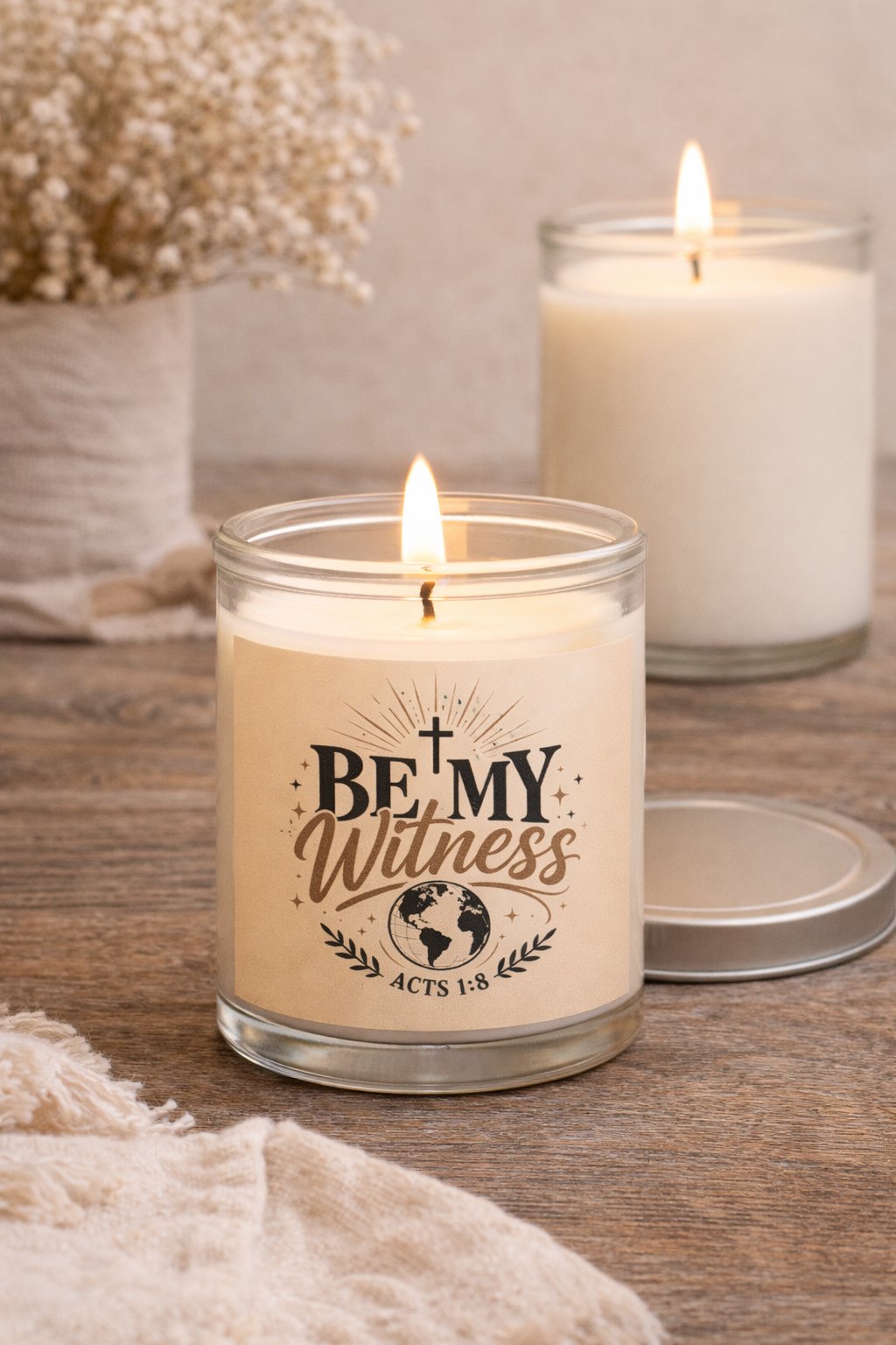 Be My Witness - Acts 1:8 Candle product image (2)