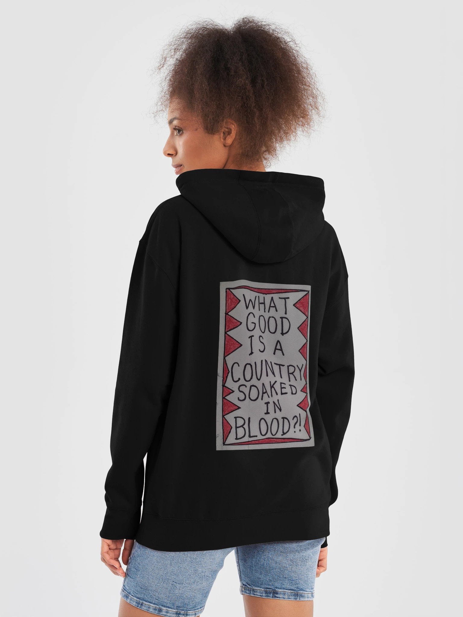 Country Soaked In Blood - Hoodie product image (2)
