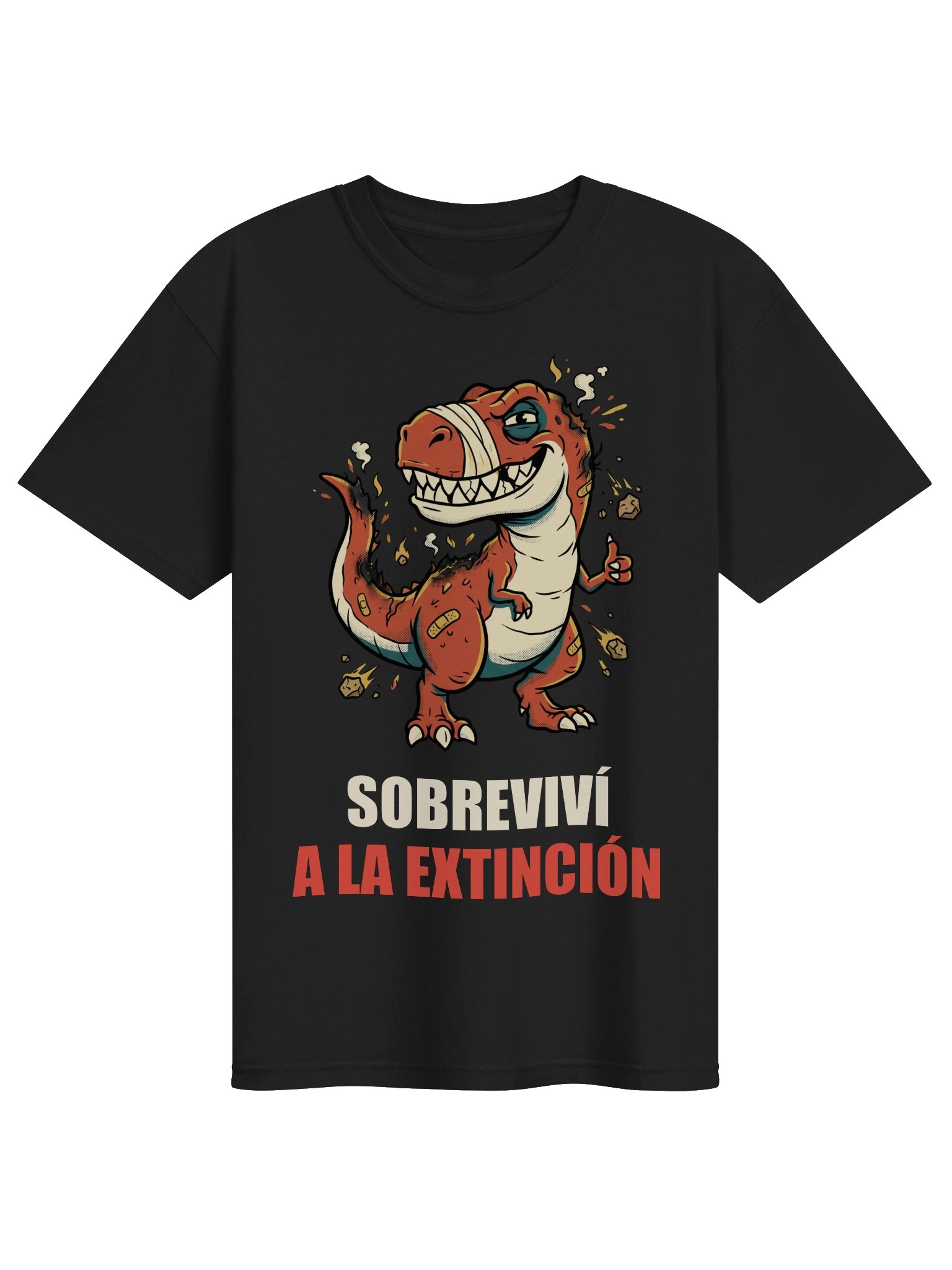 Camiseta Sobreviví a la extinción – PaleoRealms product image (1)