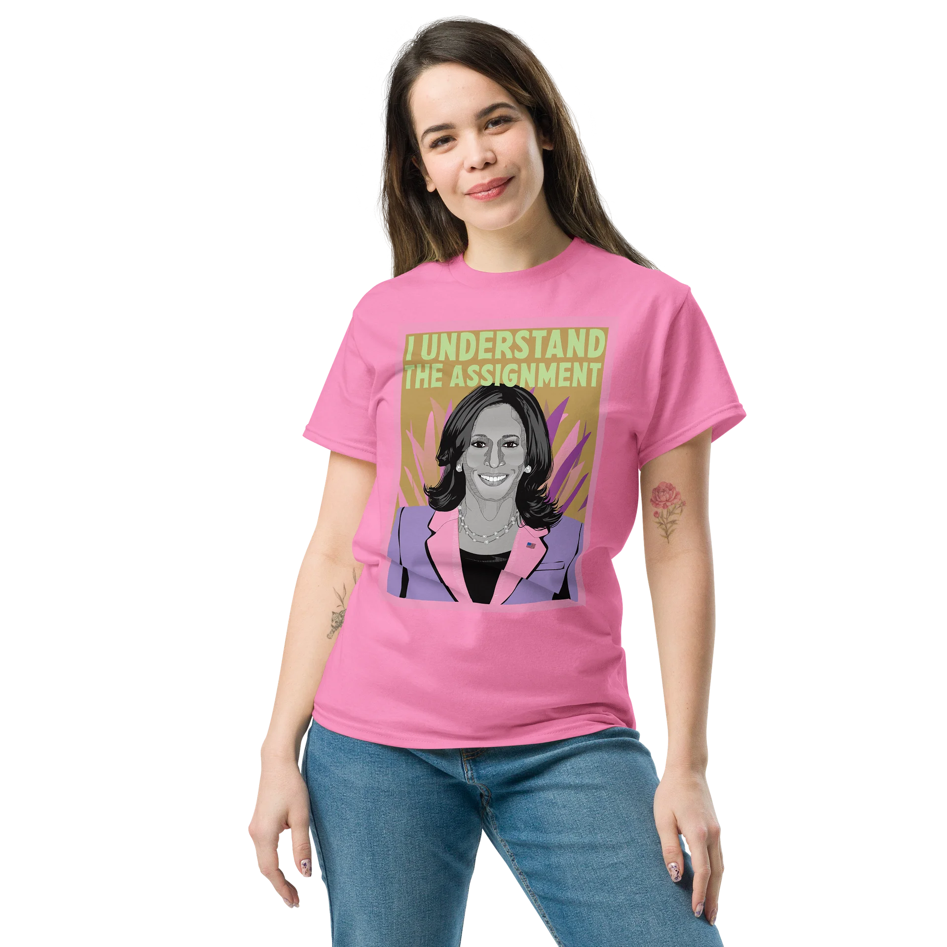 I Understand the Assignment Kamala Harris for President unisex Voter Drive Top and Election Tee product image (5)