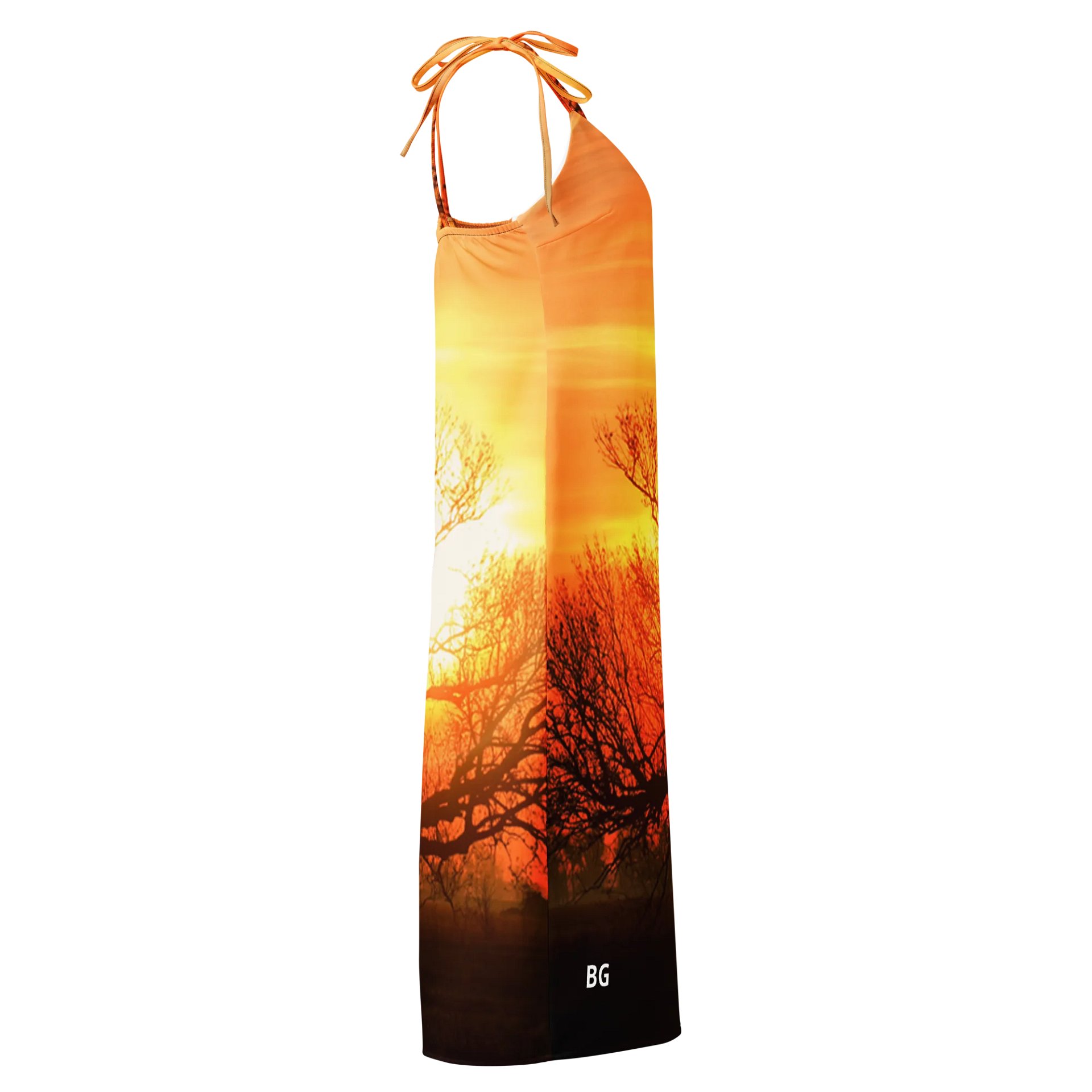 'Moods III' Chiffon Slip Dress product image (4)