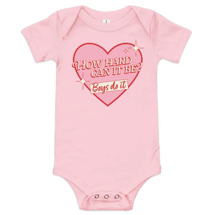 How Heart Can It Be? Onesie product image (1)