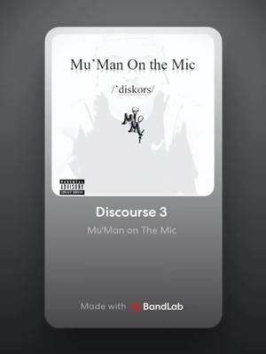 DISCOURSE 3! --Off the Diskors spoken word series has officially dropped. For full version CLICK link below! https://open.spotify.com/show/5UyoBz1GeAjEL30JdUGPKa #follow #like #comment #save #viral 