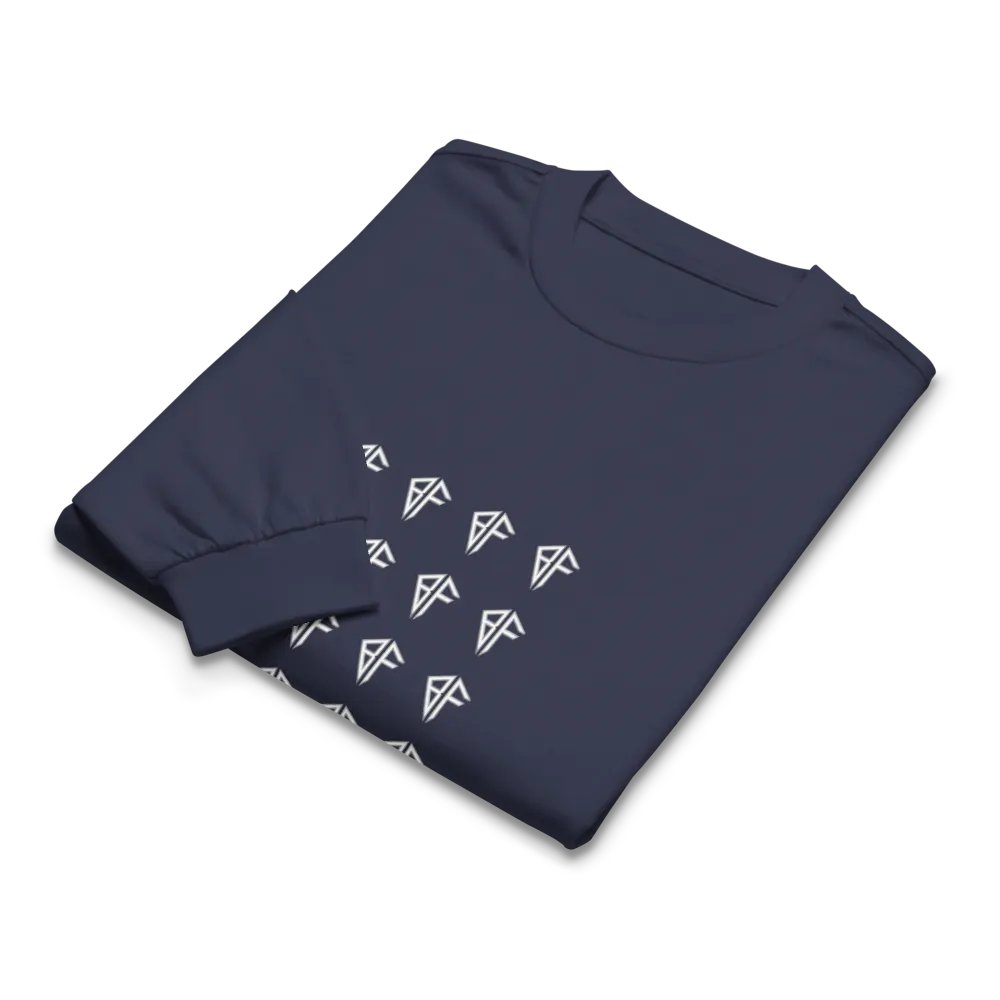 Navy/White Logo Crewneck product image (7)