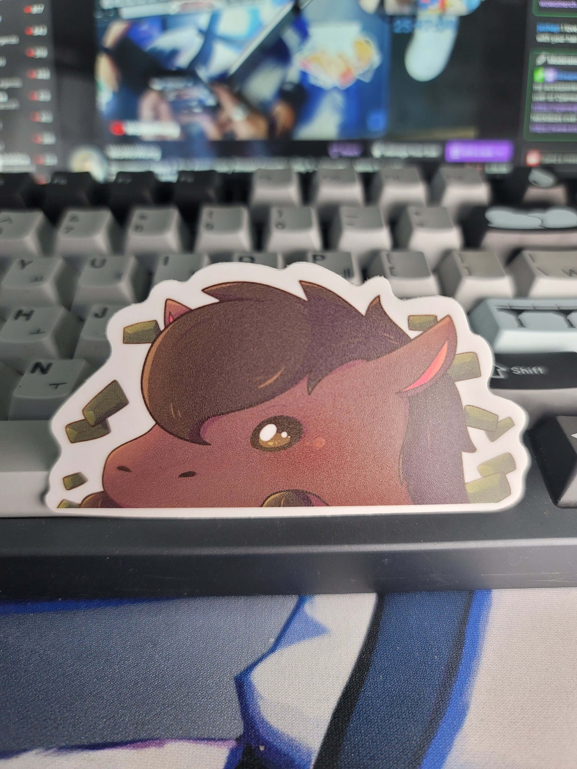 Zodiac Horse - Baby Peeker Sticker product image (1)